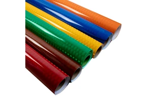HIP Grade High Intensity Prismatic Reflective Sheeting Acrylic Material Micro Prismatic Reflective Vinyl Film for Safety