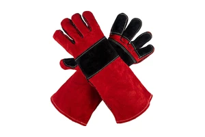 OEM Leather Welding Gloves Heat Resistant Cowhide Welding Gloves Work Glove for Industrial Safety BEST SELLING