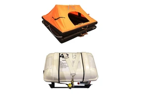 4-12 Persons ISO 9650-1 Standard KHY Type Inflatable Life Raft for Yacht Use Within CCS/ EC Certificate