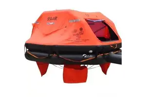 MATCHAU Y Type Throw Over Inflatable Life Raft SOLAS a & B Pack Self-Righting Marine Life Saving Equipment