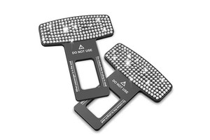 Universal Crystal Diamond Car Seat Belt Decorative Interior Accessories for Interior Decorative Purpose