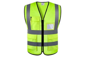 WEJUMP Wholesale High Visibility Safety Clothing Construction Security Safety Jacket Safety Vest Class 2