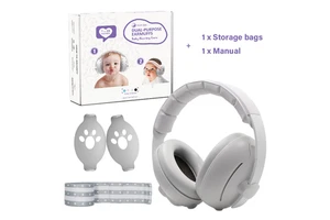2 In 1 Baby Ear Muff Sleep Earmuff Noise Reduction Earmuffs Baby Ear Protection Hearing Protection For Babys Kids Ear protection