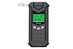 High Accuracy Professional Alcohol Breathalyzer LCD Digital Portable Personal High Precision Alcohol Tester Breathalyser