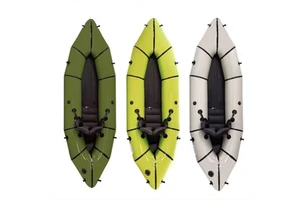 Factory Manufacture Inflatable Fishing Rowing Boat White Water Sport TPU Ultralight Stable 1 Person Life Raft 3-Year Warranty