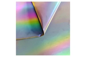 Custom Colour Woven Reflective Material Fabric for Fashion Garments