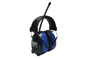 EM3001 Rechargeable Bluetooth Hearing Protector with Noise Reduction FM DAB+ Radio ABS Electronic Safety Earmuffs