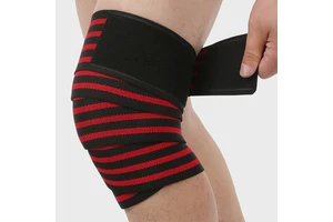 Squat Sports Knee Protective Pads Bracer Elastic Bandage Fitness Weightlifting Workout Exercise Leggings Wrap Band Sleeve