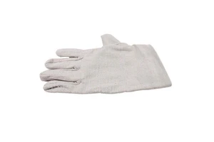 Industrial Welding Gloves With Canvas Sleeve Anti-Heat & Wear Resistant