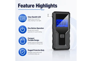 2025 Advanced Precision Personal Use Breathalyzer High-Accuracy BAC Meter Safe Driving Alcohol Tester