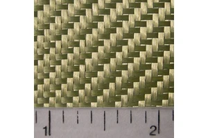 Metallic Fiberglass Fabric Yellow Twill 2x2 Weave High Gloss Surface Cutting Service for Wall/Roof & Automotive Use