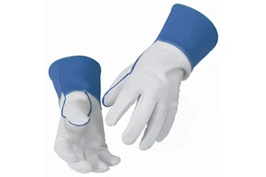 Premium Industrial Cowhide Leather Tig Welding Gloves Mig Welding Gloves Fire Resistant Safety Work Gloves