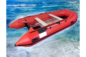 Compassarmor Portable Self-inflating 5-Person Life Raft with 3-Minute Inflation Paddle Included-Durable Rescue Inflatable Boat