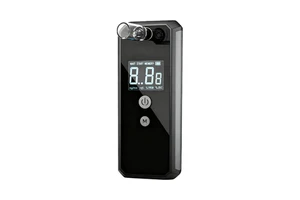High Precision Fuel Cell Alcohol Tester Professional Breath Alcohol Detector with Battery and Fast Response