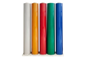 High Intensity Grade Laminas Reflectivas PET Reflective Sheeting Adhesive Reflective Vinyl Material for Traffic Signs