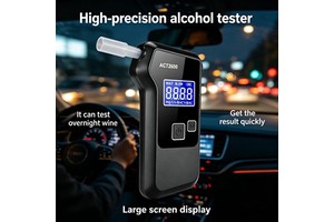 Hot-selling Portable Digital Breath Alcohol Tester Breathalyzer Alkoholtester, High Precision Alcohol Tester at Factory Price