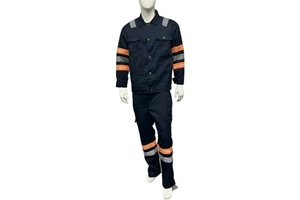 Customized Reflective Cotton Fireproof Work Safety Wear Safety Clothing for Workwear