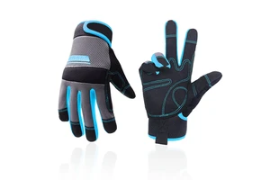 OEM High Quality Welding Gloves Cheap Price Safety Leather Gloves for Industrial Work Touch Screen Compatibility