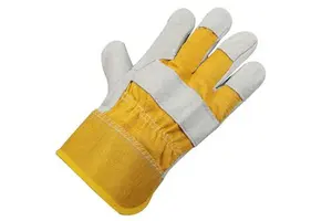 SONICE Factory Heavy Duty Cowhide Split Leather For Electric Tig Welder Gloves Fire Protection Cut Heat Resistant Safety