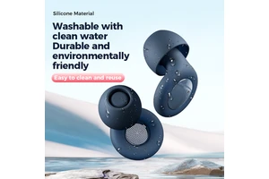 Silicone Noise Reduction Earplugs Quiet Noise Cancelling Reusable Eco-friendly Hearing Protection Sleep Earplugs