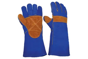 Wholesale Leather Welding Gloves Cowhide Split Leather Factory Manufacturing High Quality Safety Welding Gloves