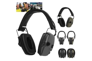 Foldable Anti-noise Hearing protection Headphone, Noise Reduction Hearing Protective Headset Ear protection