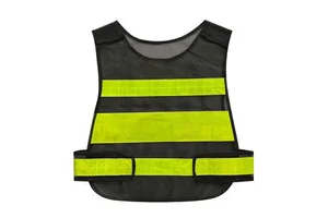 High Visibility Reflective ANSI Class 1 Waterproof LED Flash Safety Vest Workwear Custom Logo & Color Comfortable Clothing