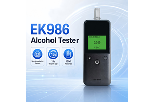 New Arrival Portable Alcohol Breathalyzer CE Certified Breath Alcohol Tester High Precision Alcohol Detector for Driver Safety