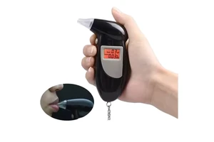 Factory Wholesale Portable Breathalyzer Alcohol Tester Ketone Detection 0.05%BAC Accuracy 10s Response Time AAA Battery Powered