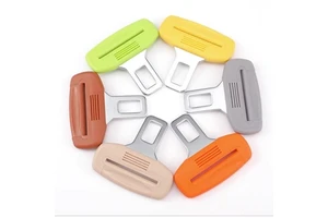 Car Accessories Pregnancy Car Seat Belt Extender with 3-Point Metal Buckle SafeSeat Belt Alarm Muffler Driving Adjuster for Cars