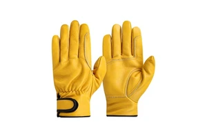 Custom Service High Quality Work Safety Hand Sheepskin Leather Yellow Welding Gloves For General Operation