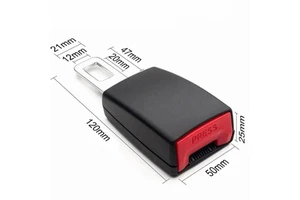 Wholesale 1Pc Car Seat Belt Buckle Clip Extender Car Safety Insuance Belts Extender Safety Belt Buckles Extension Accessories