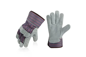 SONICE Wholesale Cowhide Cow Split Leather Electric Safety Working Argon Rigger Heat Resistant Tig Mig Welding Gloves