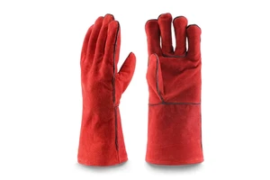 Welding Gloves 3 5 10 Pairs Labor Protection Work Gloves Soft Cowhide Welding Safety Protection Wear-Resistant Insulated