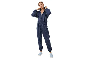 Middle Zipper Anti-Static Workwear Dust-Proof Safe Clothing for Factory & Cleanroom Use