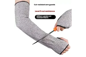 Chinese Source Factory Customizable High-Quality Level 5 HPPE Protective Sleeves - Extended Cut & Scratch Resistant Arm Guards
