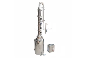 50L 70L 100L 150L 200L Small Stainless Steel Automatic Steam Distillation Still Distiller For Vodka Brandy Rum Gin Whiskey