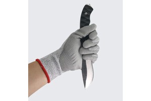 NMSHIELD Level 5 Cut Resistant Work Protection Gloves ANSI/EN388 Certified PU HPPE Shell Coated Anti-Cut Arbeitshandschuh Nylon
