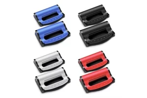 ABS 2 Points Car Seat Belt Clip Car Seat Belt Buckle Clip Limiter with Fixed Adjustment Installation Car Interior Accessory