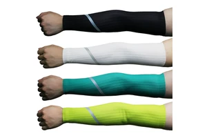 Cooling Reflective Arm Sleeves For Women Men Youth Breathable UV Sun Protection Sports Glowing Cycling Arm Sleeves