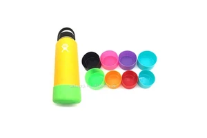 Protective Silicone Sleeve BPA Free Anti-Slip Bottom Cover for Stainless Steel Water Bottle