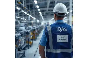 IQAS Brand Welded Steel Structure Beam Construction Safety Clothing Model 123 Made China/Global Focused Auditing Inspecting Key