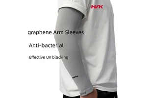 Football Basketball Volleyball Sport Elbow Protective Cycling UV Sun Graphene Arm Sleeve