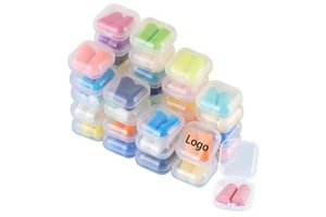 38dB Foam Ear Plugs Individually Wrapped Slow Rebounded Ear Plugs For Sleeping
