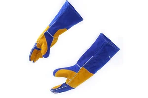 Top Quality Heat Resistant Welding Gloves Made of Leather for Comfort and Safety