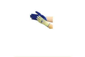 TOWA Towa-300L % Nylon Anti-slip Industrial Use Work/Safety/Welding Gloves with Blue Liner Eco-friendly