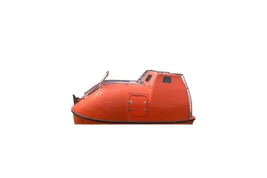 Used Chongqing TOP Marine TP-MM93C 100 Persons Fiberglass Totally Enclosed Life Raft Rescue Boat Emergency Situations CCS