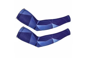 1 Pair UV Protection Reflective Breathable Lightweight Unisex Arm Sleeves Cover Fishing & Cycling Warmer Autumn/Winter