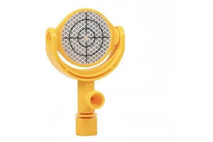 60mm Bireflex Target Printed Cross Image Tilting Reflector Instrument Parts Accessories Plastic Composite Good Accuracy 6 Month