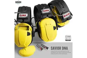 Savior Equipment Apollo Electronic Hi-Viz Orange Sound Suppressors Hearing Protection Product